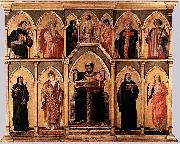 Andrea Mantegna San Luca Altarpiece painting
